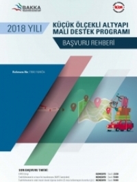 Batı Karadeniz Kalkınma Ajansı 2018 Küçük Ölçekli Altyapı MDP Başvuru Rehberi 