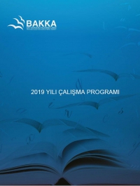 Batı Karadeniz Kalkınma Ajansı 2019 Yılı Çalışma Programı 