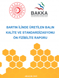 Bartın Bal Üretimi Kalite ve Standardizasyonu Ön Fizibilite Raporu 