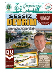 Çaycuma Belediyesi 1. Sayı Bülten 