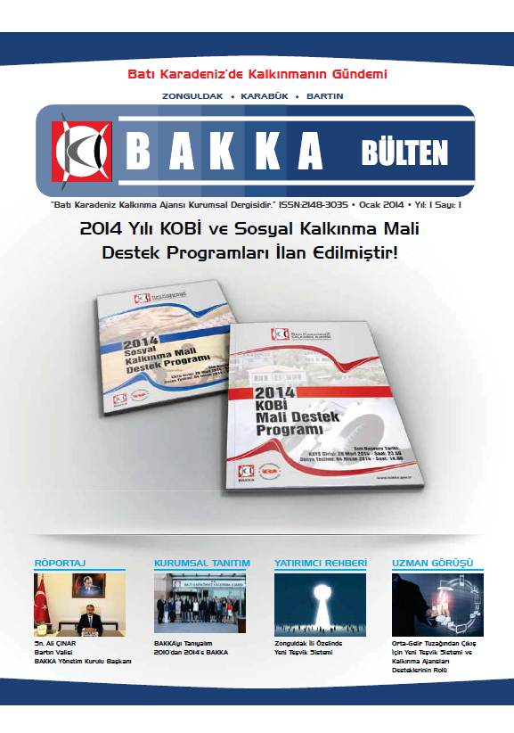 BAKKA Bülten 1. Sayı 