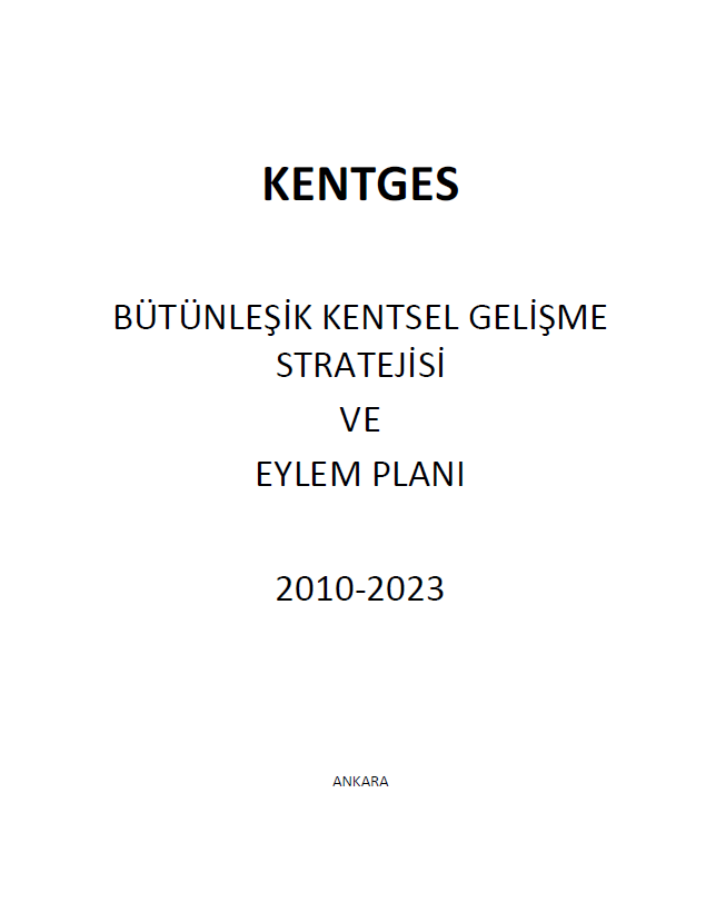 Bütünleşik Kentsel Gelişme Stratejisi ve Eylem Planı 