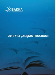 Batı Karadeniz Kalkınma Ajansı 2016 Yılı Çalışma Programı 