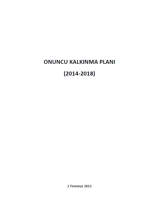 Onuncu Kalkınma Planı 