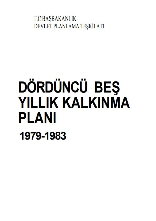 Dördüncü 5 Yıllık Kalkınma Planı 