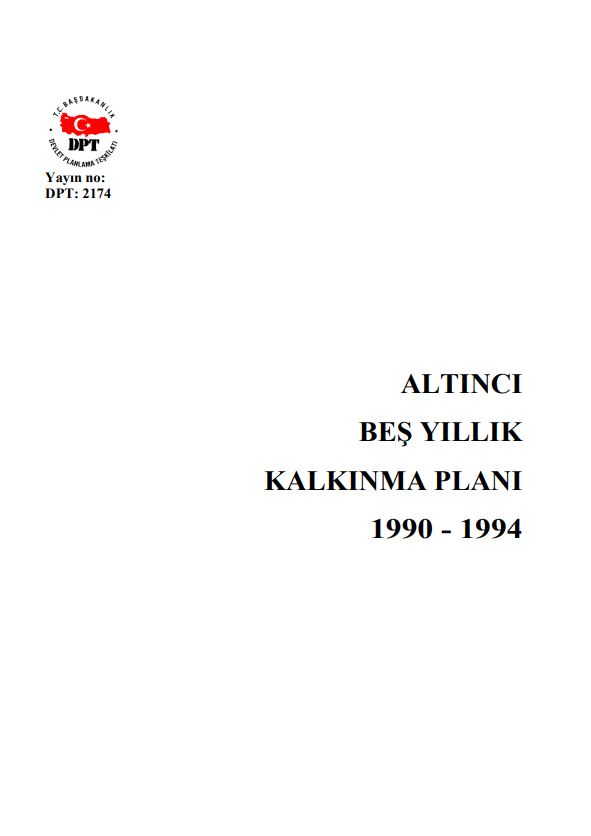 Altıncı 5 Yıllık Kalkınma Planı 