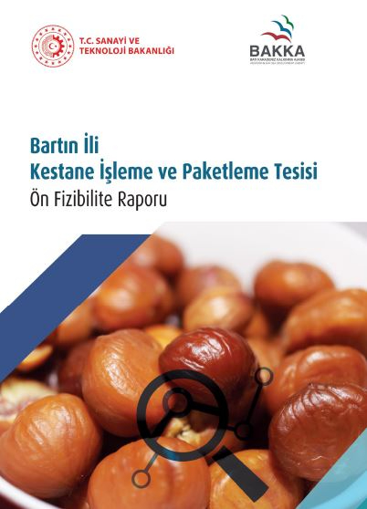 Bartın İli Kestane İşleme ve  Paketleme Tesisi  Ön Fizibilite Raporu 