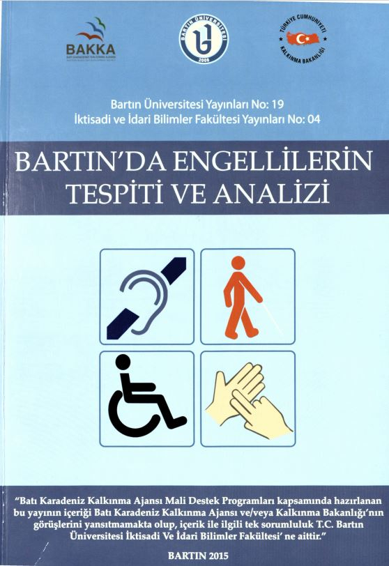 Bartın'da Engellilerin Tespiti ve Analizi 