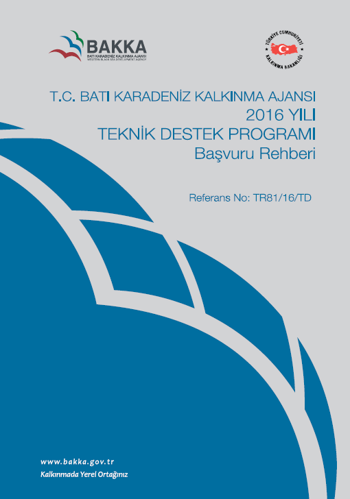 2016 Yılı Teknik Destek Başvuru Rehberi