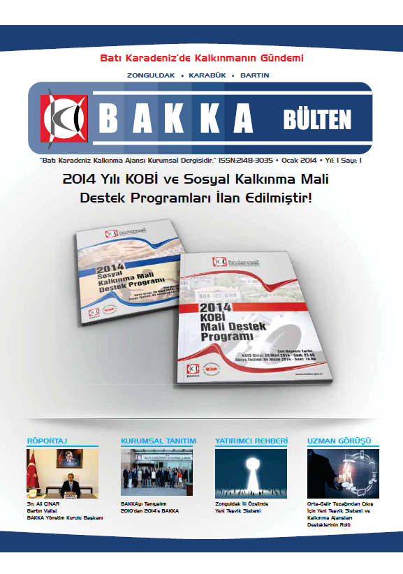 BAKKA Bülten 1. Sayı