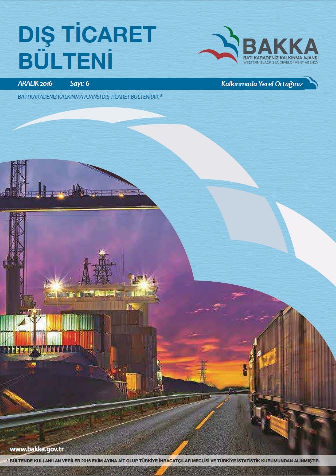 BAKKA 2016 Ekim Ayı Dış Ticaret Bülteni