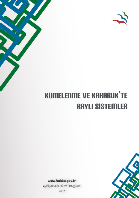 Kümelenme ve Karabük'te Raylı Sistemler