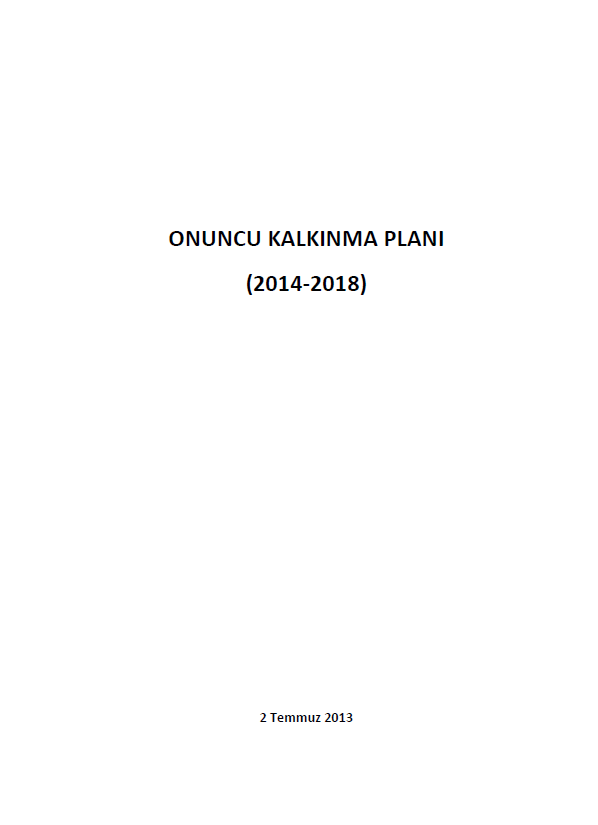 Onuncu Kalkınma Planı