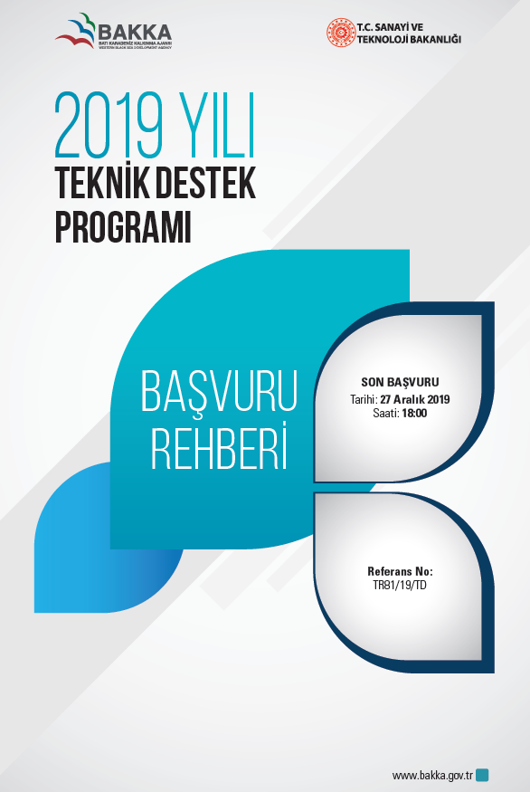 2019 Yılı Teknik Destek Programı Rehberi